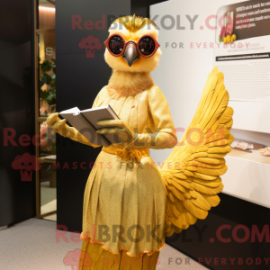 Mascot character of a Gold...