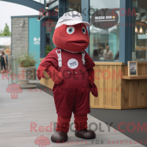Mascot character of a...