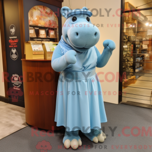 Mascot karakter van een...