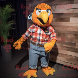 Mascot karakter van een...