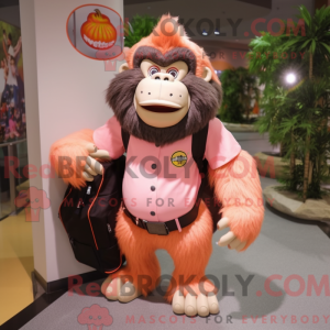 Personagem de máscara de um...