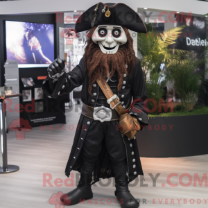 Mascot character of a Black...