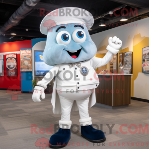Personagem de máscara de...