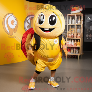 Mascot character of a Gold...