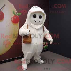 Mascot character of a White...