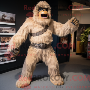 Personnage mascotte d un...