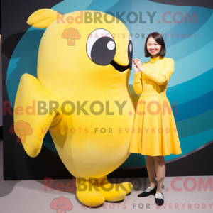 Mascot character of a...