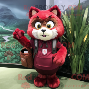 Mascot character of a...