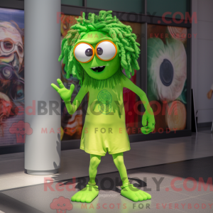 Personagem de máscara de...