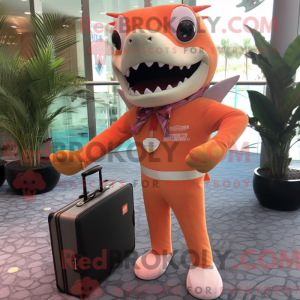 Mascot character of a...