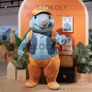 Mascot character of a...