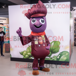 Mascot character of a...
