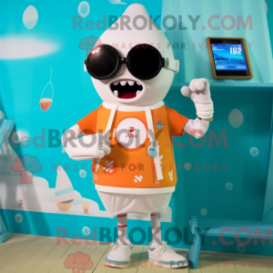 Mascot character of a Cream...