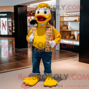 Mascot character of a Gold...