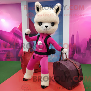 Mascot character of a...