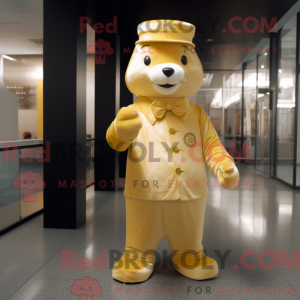 Mascot character of a Gold...