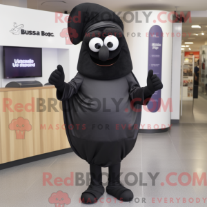 Mascot character of a Black...