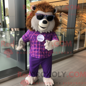 Mascottekarakter van een...