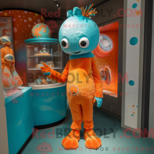 Maskottchenfigur in...