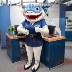 Mascottekarakter van een...