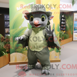 Mascot character of a Olive...