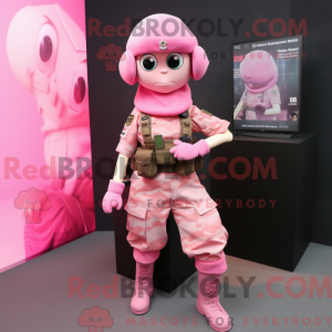 Personagem de máscara de...