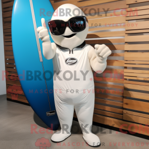 Mascot character of a White...