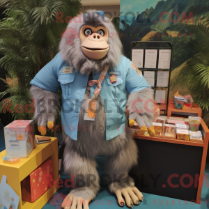 Personagem de máscara de um...
