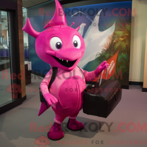 Mascot character of a...