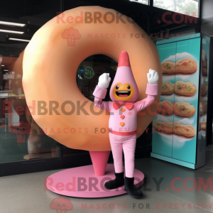 Postava maskota Peach Donut...