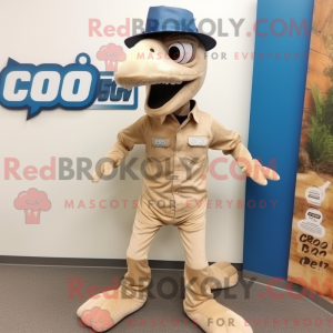 Mascot karakter van een...