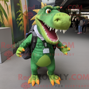 Mascot karakter van een...