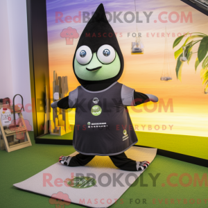 Mascot character of a Olive...