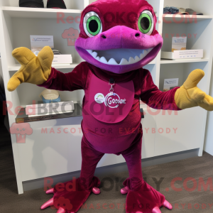 Mascot character of a...