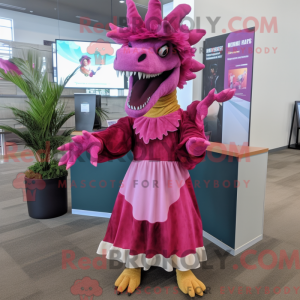 Mascottekarakter van een...