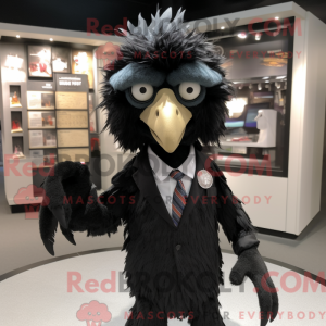 Mascot character of a Black...
