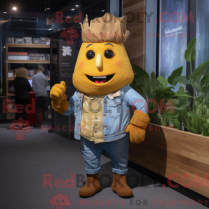 Mascot character of a Gold...