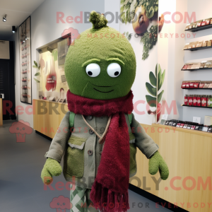 Maskot-karakter av en...