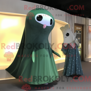 Mascot character of a Olive...