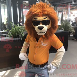 Mascottekarakter van een...