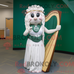 Mascot character of a White...