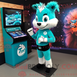 Mascot character of a...