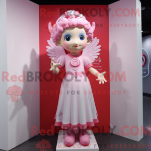 Mascot character of a Cupid...