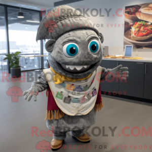Personaje mascota de tacos...