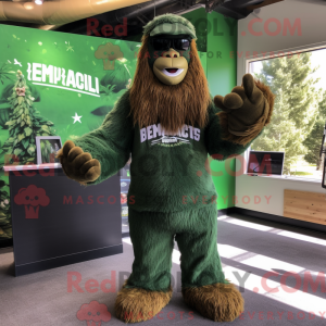Maskotkarakter af en Forest...