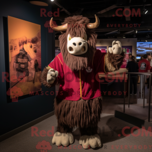 Mascot karakter van een...