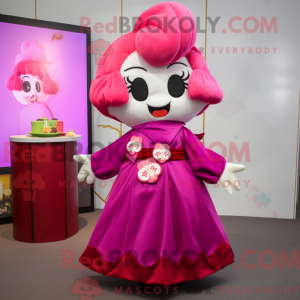 Mascot character of a...