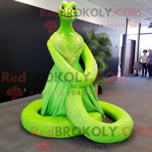 Mascot character of a Lime...