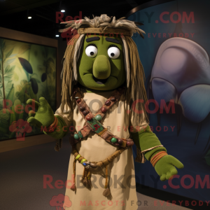 Personagem de máscara de...