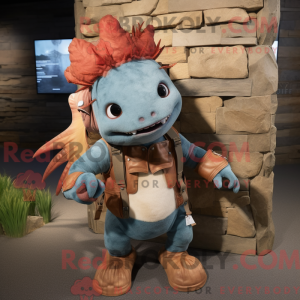 Personnage mascotte d un...